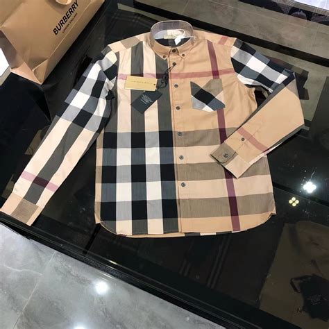 replica burberry men shirt|best Burberry shirts reddit.